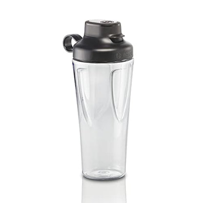 Bosch Standmixer VitaPower Serie 4 MMB6174S, 1200 W, silber & Bosch ToGo-Flasche MMZBT01B, Smoothie-ToGo-Flasche 0,6 L, bruchsicher, robust