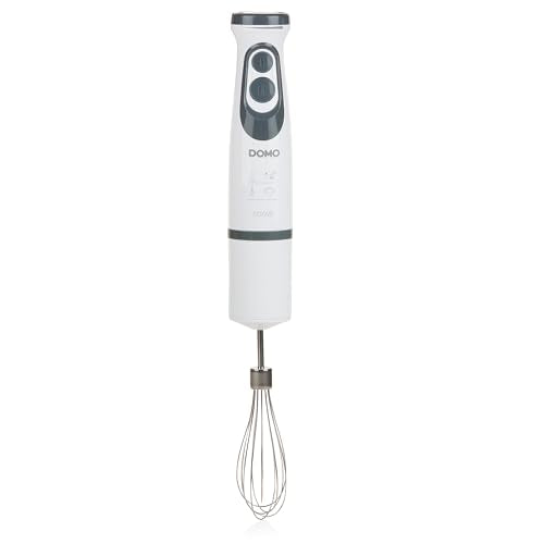 DOMO DO1089M Mixer-Set 3-in-1 600 W inkl. Messbecher weiss/grau