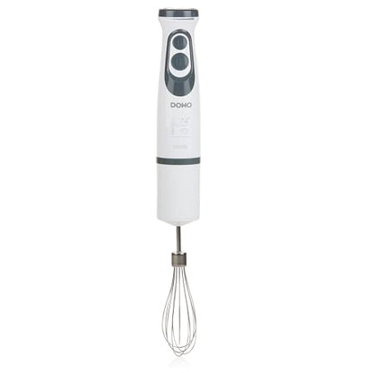 DOMO DO1089M Mixer-Set 3-in-1 600 W inkl. Messbecher weiss/grau