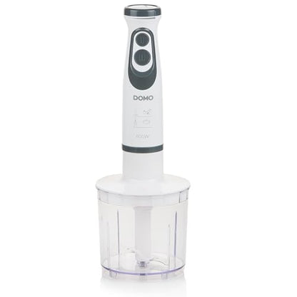 DOMO DO1089M Mixer-Set 3-in-1 600 W inkl. Messbecher weiss/grau