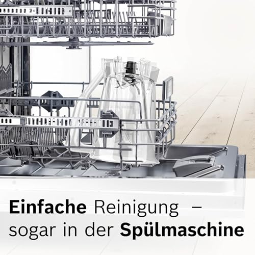 Bosch Standmixer Smoothie Maker, 1200 W, 1,5l Kunststoff-Mixbehälter (Tritan), weiß, spülmaschinenfeste Teile, 30.000 U/min, Made in Europe