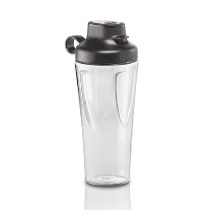 Bosch MMB6141B Standmixer VitaPower Serie 4, 1200 W, 30,000 U/min, 1,5 L Behälter Tritan, Schwarz & Set ToGo-Flasche MMZBTK1B, Smoothie-ToGo-Flasche