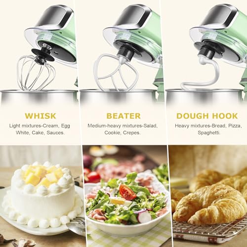 Küchen-Standmixer in Box, elektrischer Mini-Mixer für Lebensmittel, 10 l, leicht, tragbar, 6 Geschwindigkeiten, für den täglichen Gebrauch mit