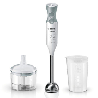 Bosch Standmixer, Smoothie Maker, 30,000 U/min, 1200 W, Edelstahl-Messer, 1,5l ThermoSafe Glasbehälter, 0,6l ToGo-Flasche, Zerkleinerer, Made in