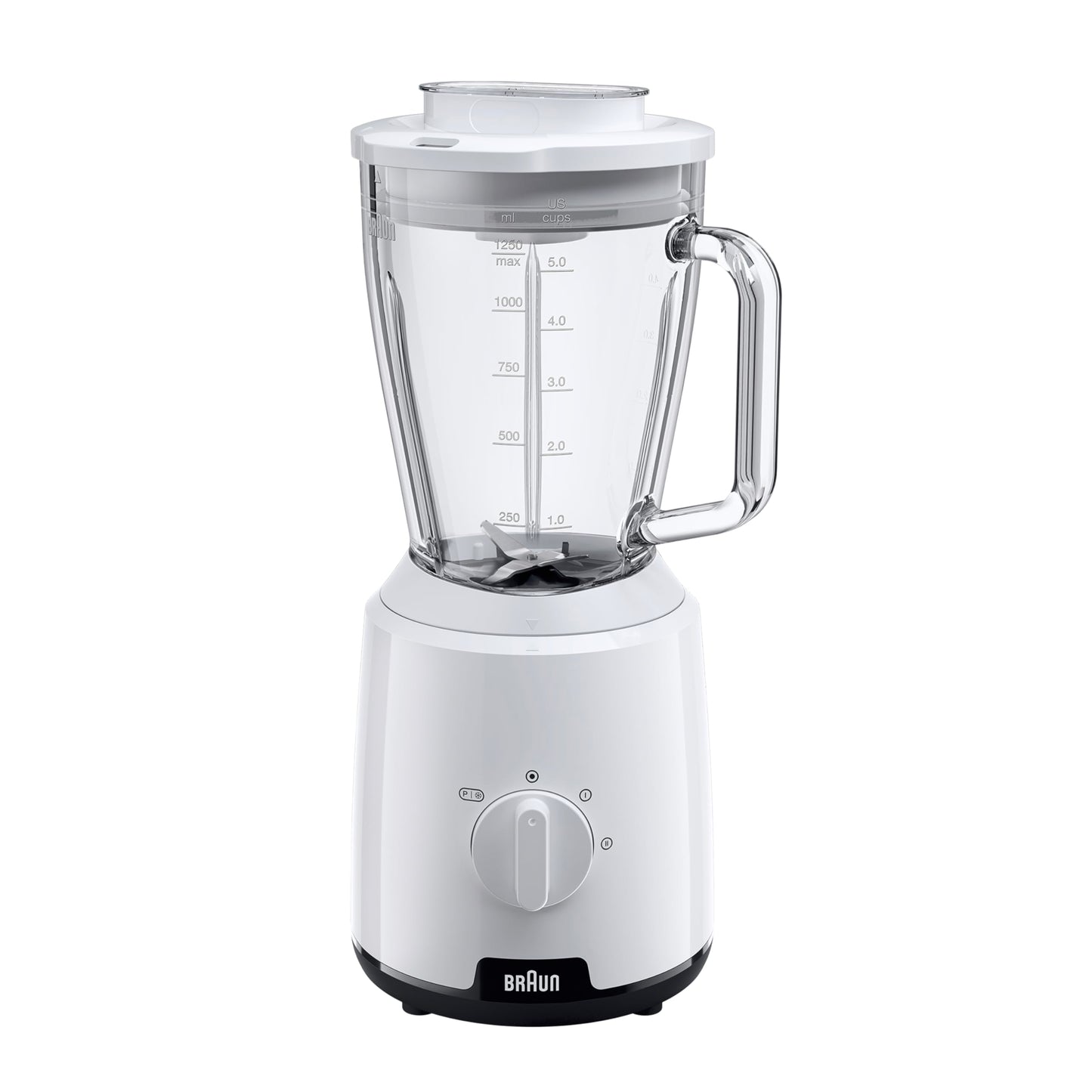BLACK+DECKER – Standmixer mit Glaskanne 800W | 1,5 L Messbehälter | 4 Hochleistungs-Edelstahlklingen | Mehrstufige Geschwindigkeiten + Pulse-Funktion
