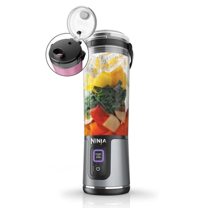 Bundle Set: Russell Hobbs Standmixer 2-in-1 [1,5l Glasbehälter Mixer & 0,6l Mini Smoothie Maker -To-Go-Trinkflasche inkl. Deckel] 23821-56 + Russell