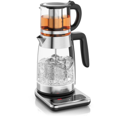 Arendo - Standmixer 2000 Watt mit Touchpanel - Hochleitungsmixer - 2L - 9 Geschwindigkeitsstufen – max. 24.000 U/min - Pulsfunktion – Timer – 5
