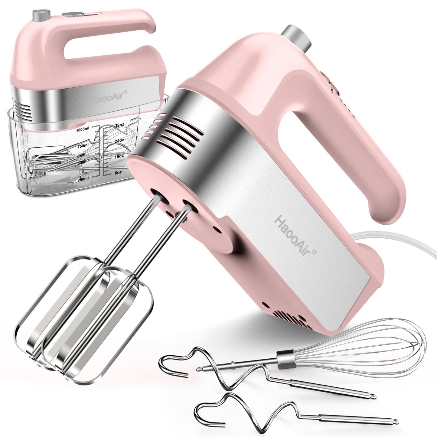 Küchen-Standmixer in Box, elektrischer Mini-Mixer für Lebensmittel, 10 l, leicht, tragbar, 6 Geschwindigkeiten, für den täglichen Gebrauch mit